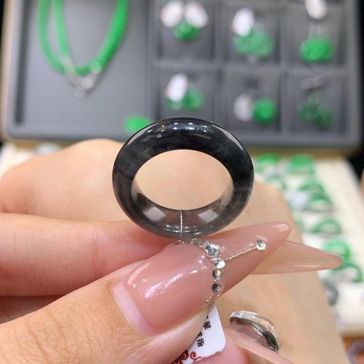 未镶嵌戒指翡翠10-11