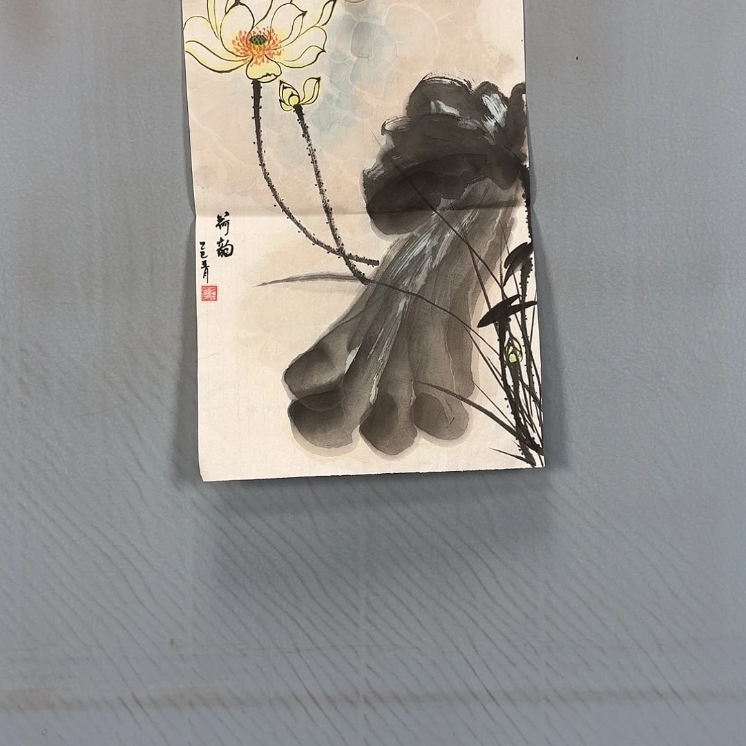 国画1238 牡丹图画师大