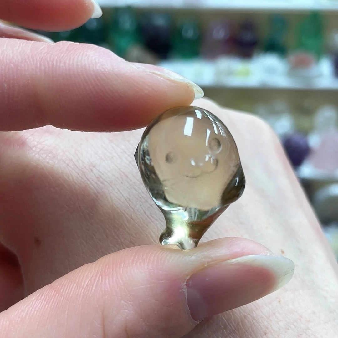 黄晶珠宝半成品未镶嵌6113