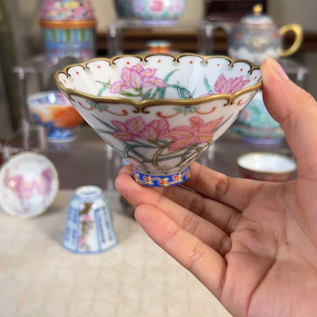 纯手工手绘 高端茶器