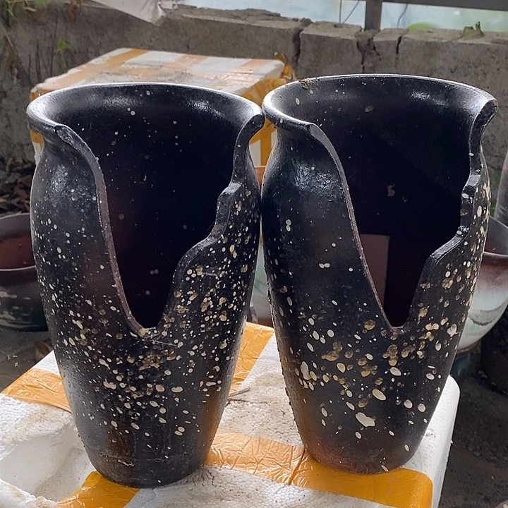 紫砂花盆 口径 14高度25