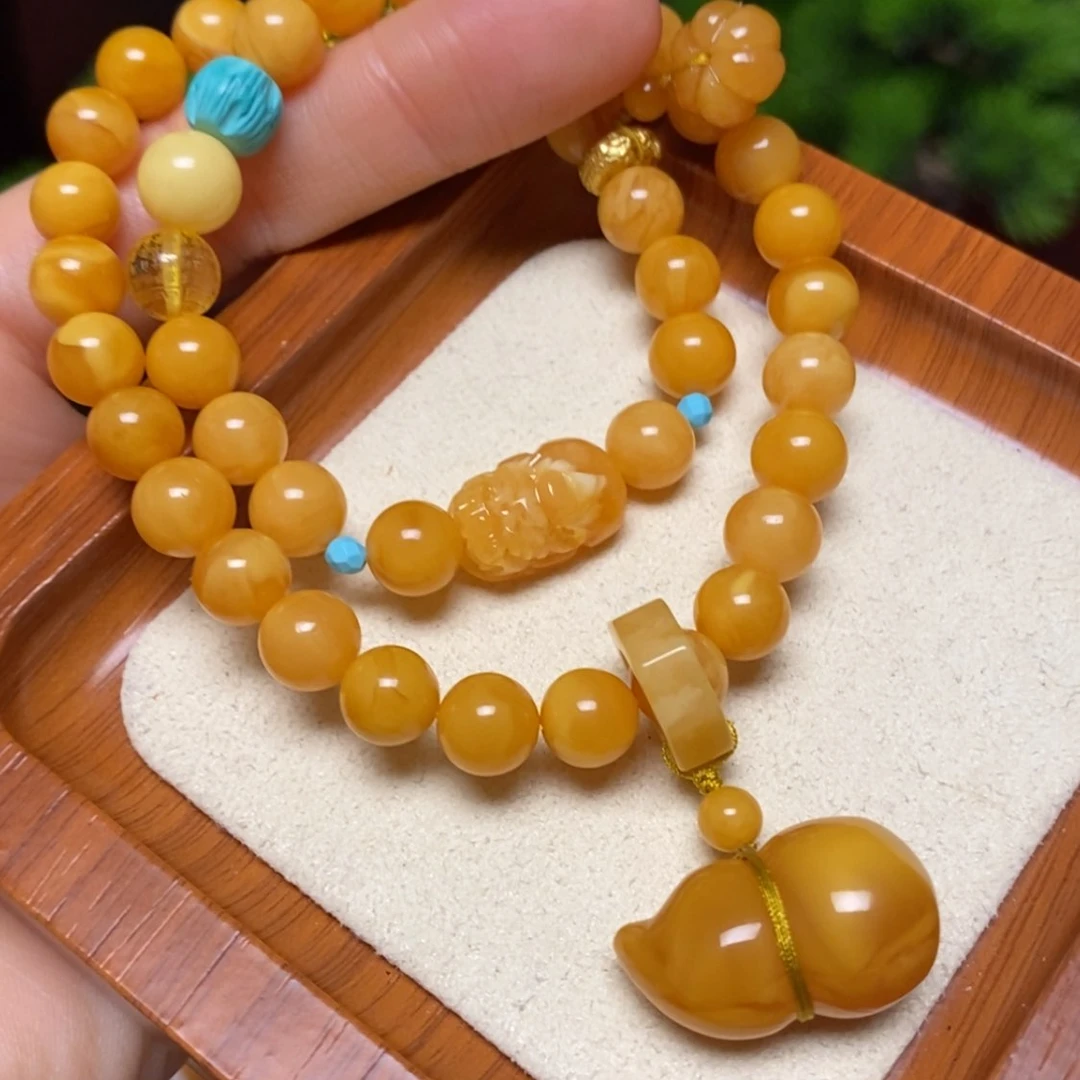 【闪购商品】手链蜜蜡未镶嵌手串