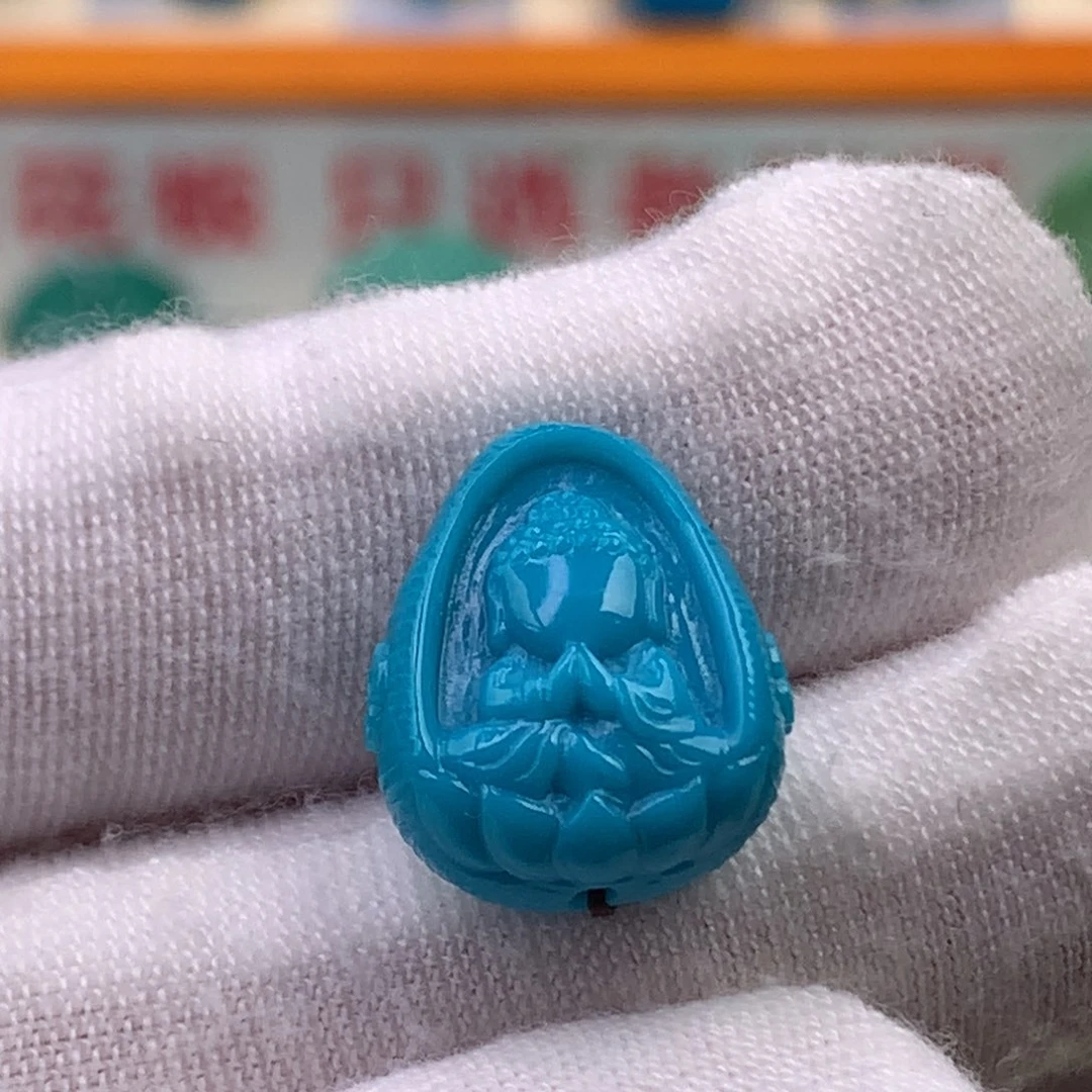 未镶嵌绿松石珠宝半成品