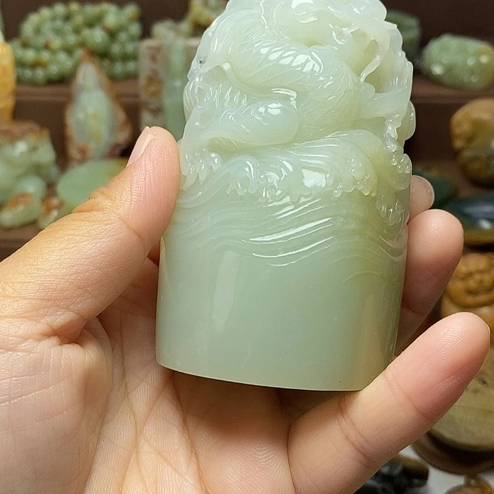 错***过颈饰未镶嵌和田玉
