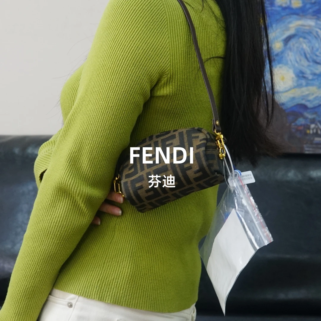 95新 FENDI/芬迪 老花单肩包/GD03704033/4033
