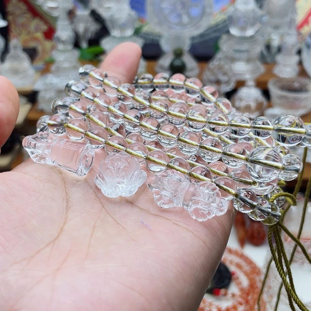 水晶颈饰未镶嵌木*禧吊坠定制