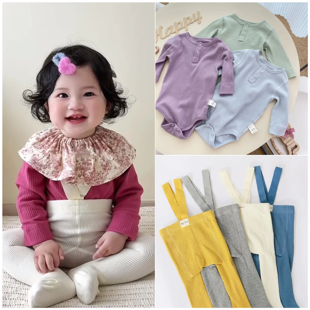 无骨打底衫婴儿包屁衣长袖春秋新生儿婴儿衣服初生宝宝三角哈衣韩