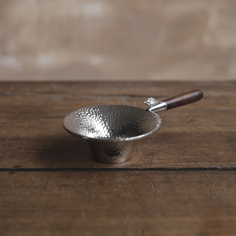 【非遗甄选】莲花茶漏茶滤功夫茶具茶道零配（Q2072）