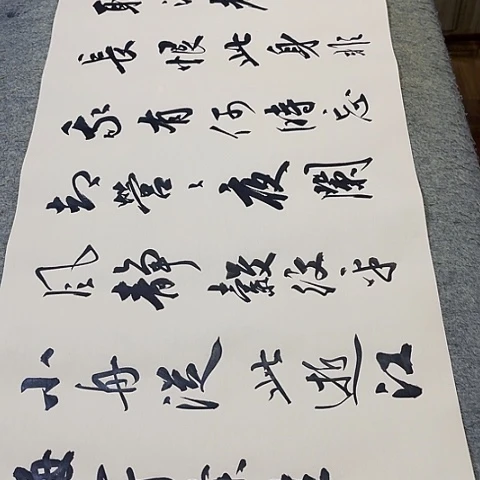 苏轼临江仙行书作品