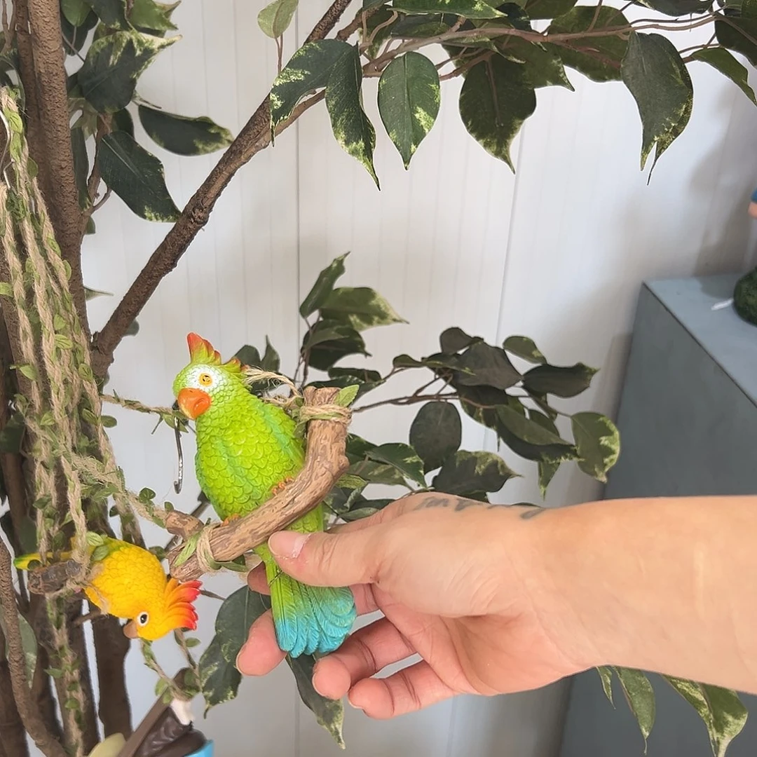 花园摆件红红火火
