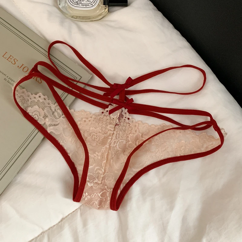 2-5条装直播套装性感组合蕾丝缎面内裤女NO退NO换85-130斤可穿