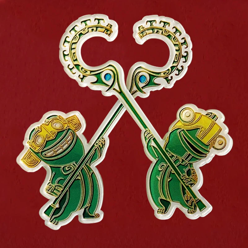 网红哪吒周边结界金属磁吸冰箱贴收藏装饰贴动漫电影周边收藏纪念