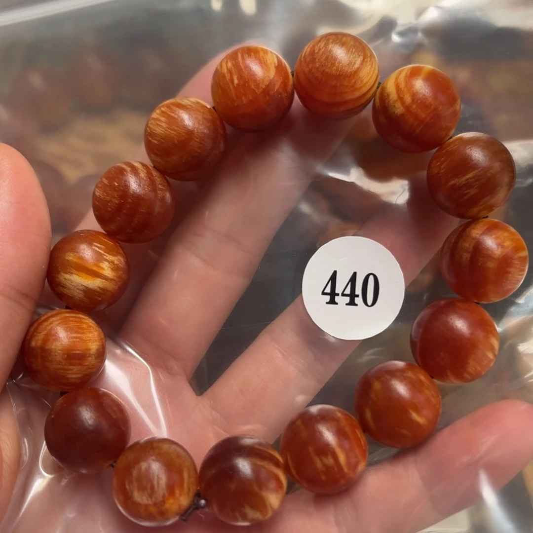 松木（琥珀木）手串/手链440号1.5原木