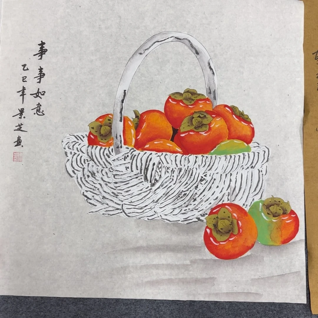 国画纯手工纯手工