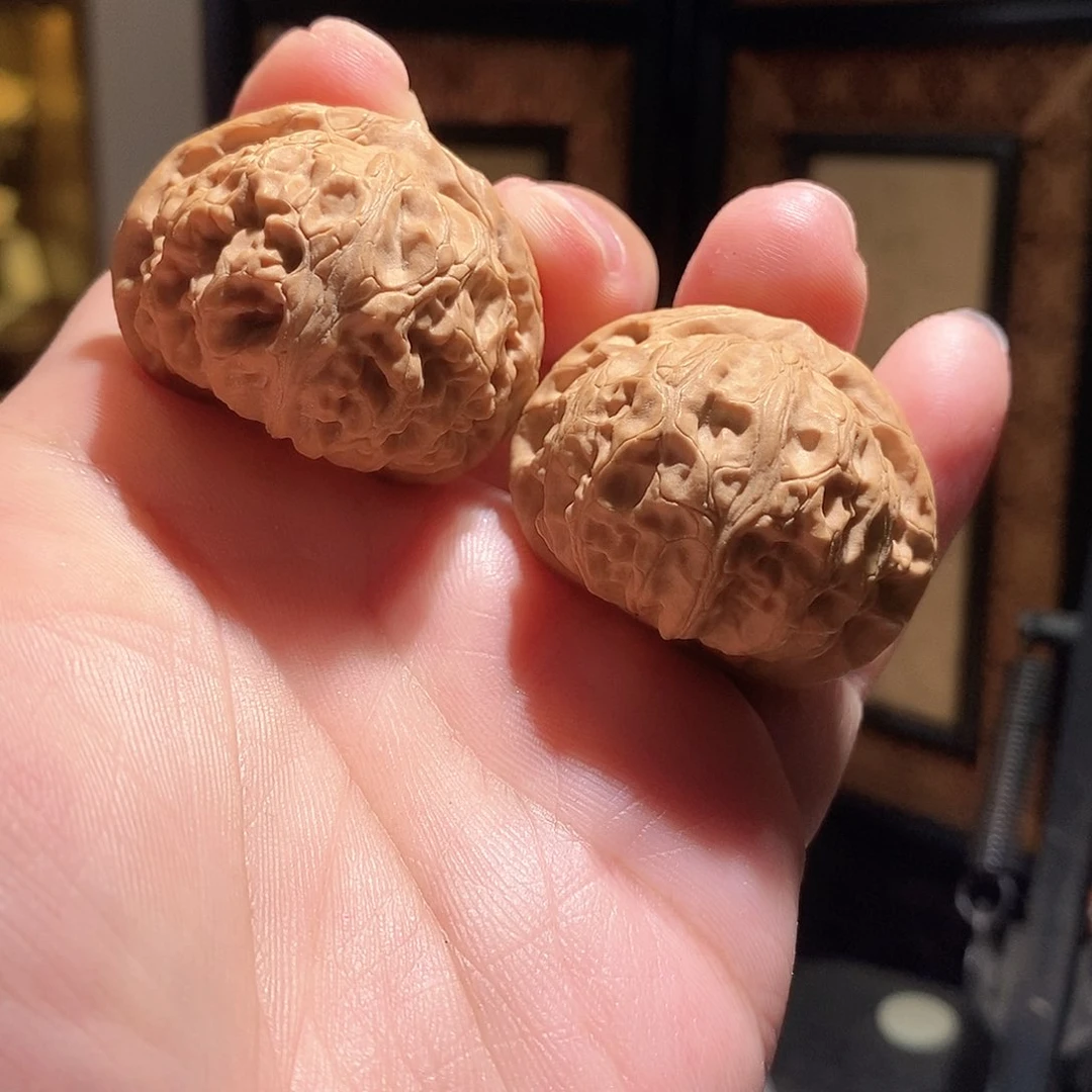 文玩核桃把件39宫灯全品