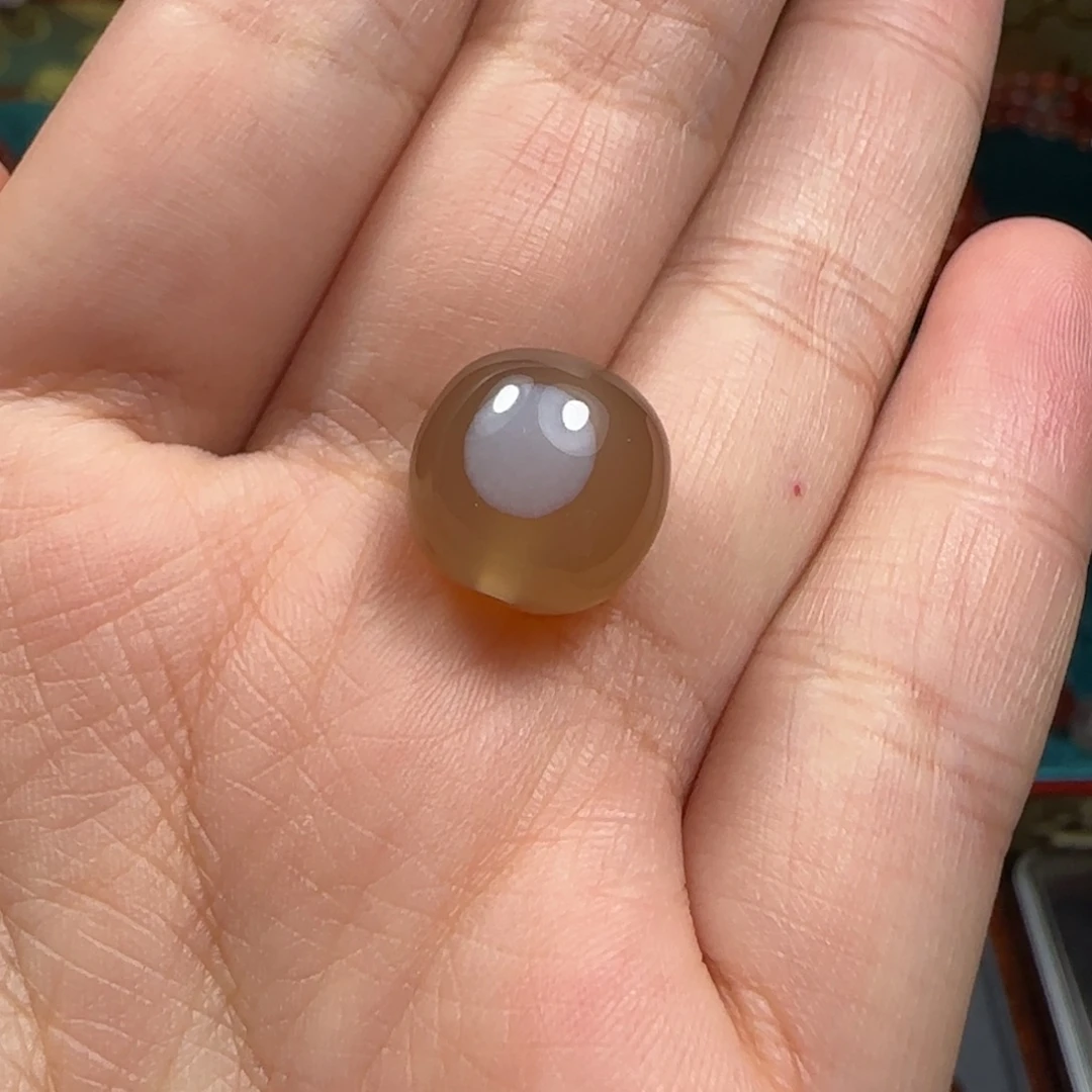 南红玛瑙未镶嵌单珠12mm