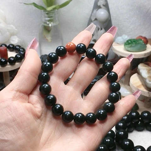 未镶嵌手串和田玉