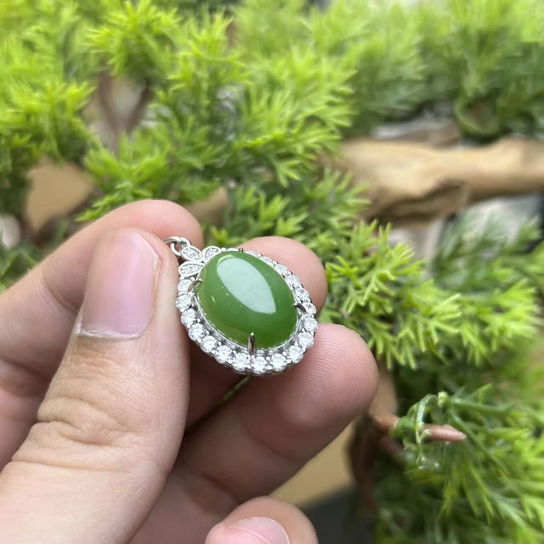 【老王好物优选】P18006-天然和田玉碧玉吊坠多样性发一