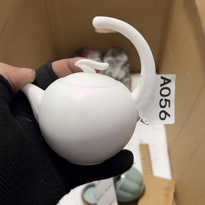 卢***添瓷片茶摆件工艺品摆件666