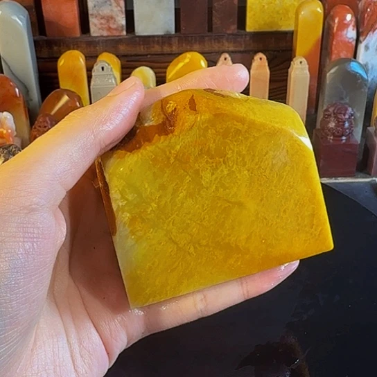 寿山石印石一**玩寿山石印石