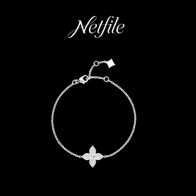 铜合金手链 Netfile【十字花手链】NF504S023