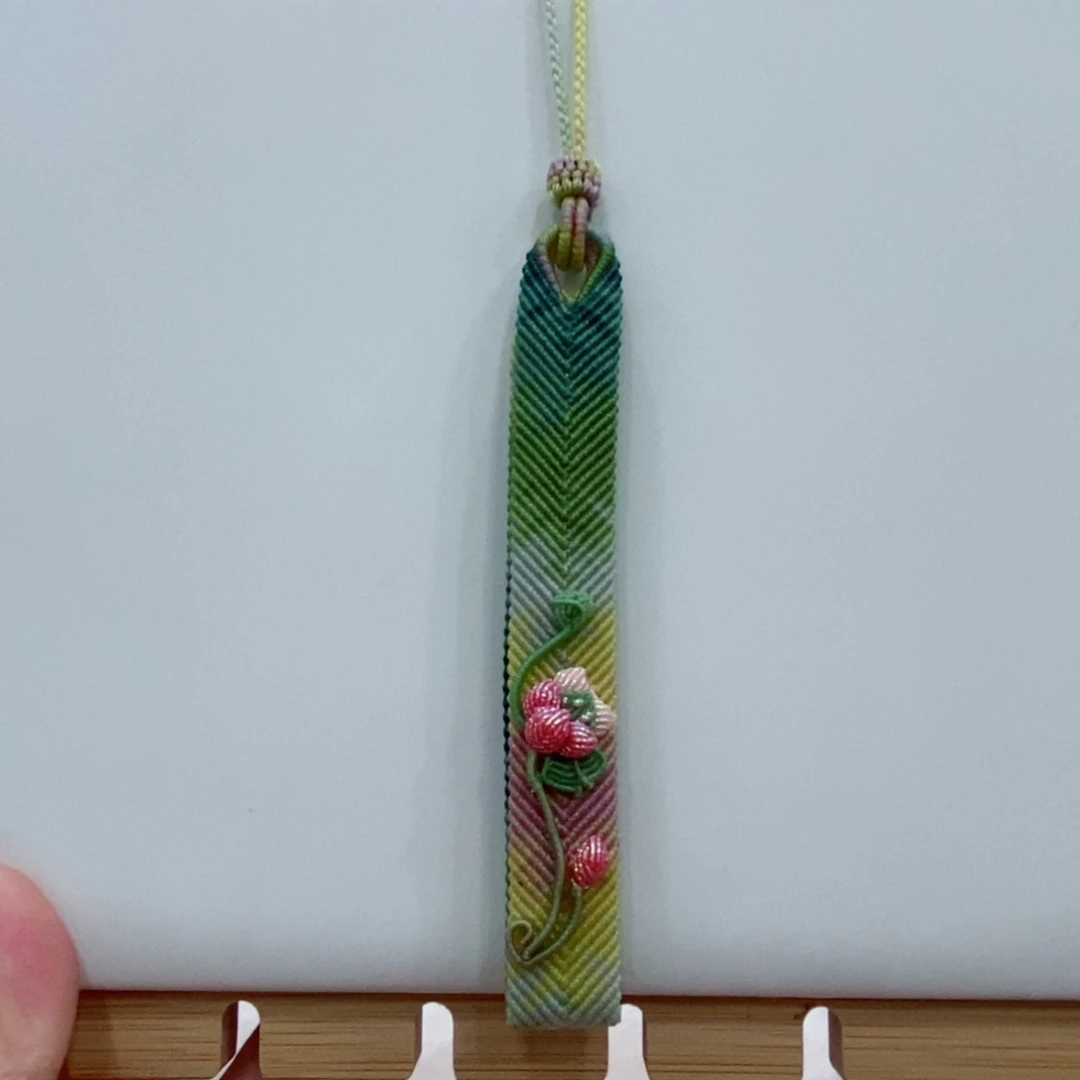 手机挂件手工编绳