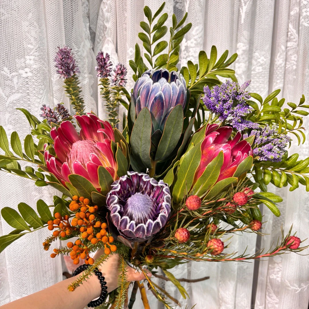 【粉黛雅韵】南非进口花维纳斯皇后嘉年华公主鲜花花束