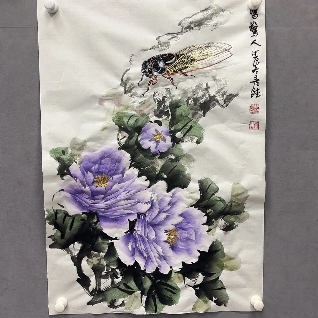 国画亲笔手绘原创