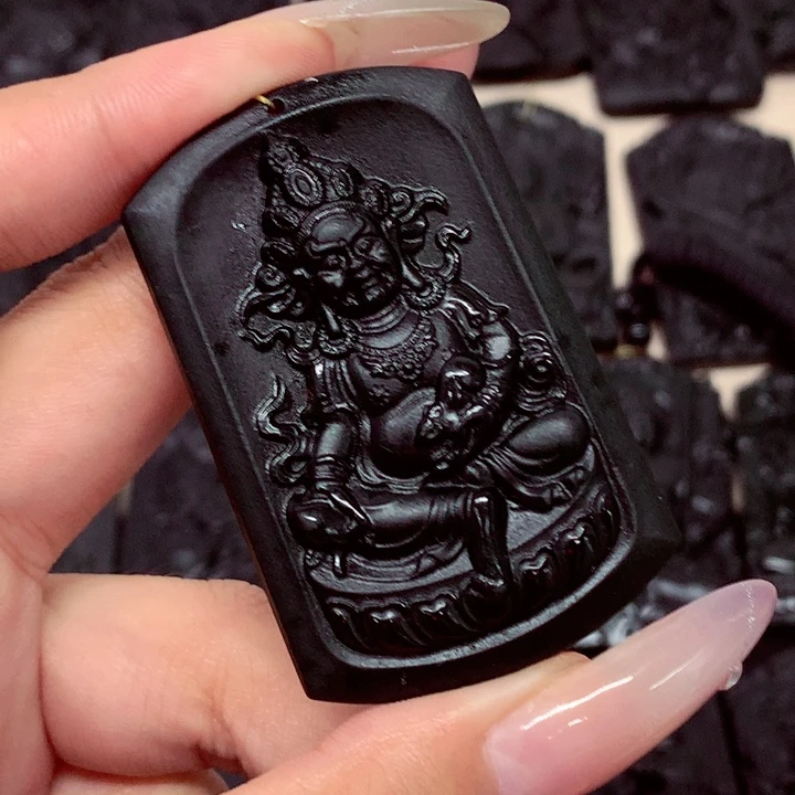天然a货钢琴黑挂件