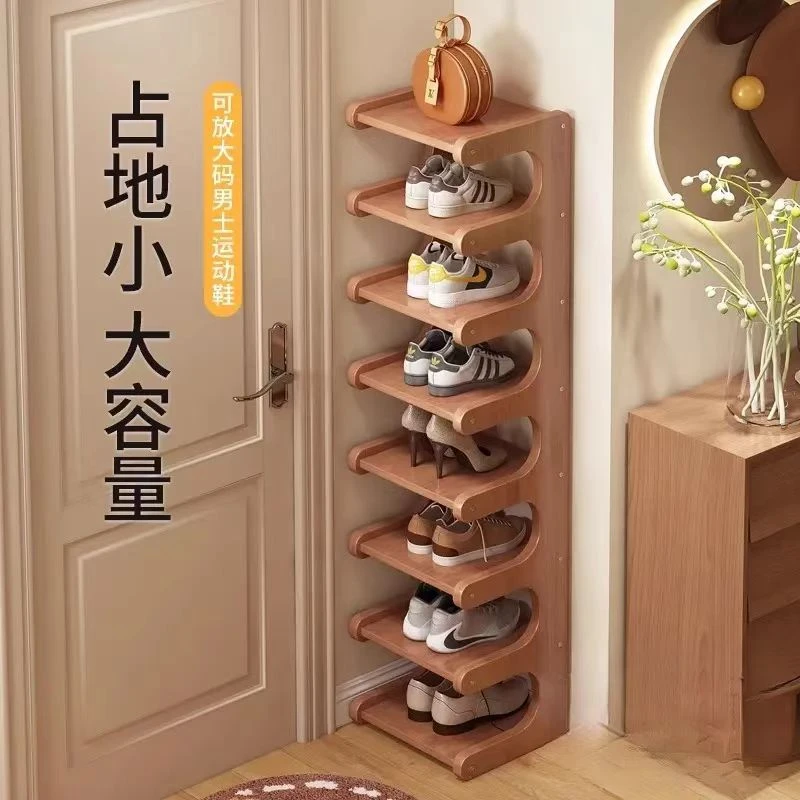 门口小鞋架多层窄家用室内入户收纳神器鞋柜租房用简易宿舍角落架