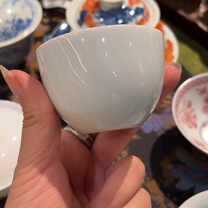 堂钟正窑柴窑糯米胎玛瑙釉