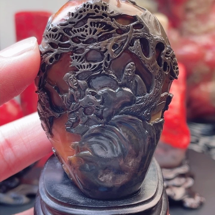 寿山石乌鸦皮田黄