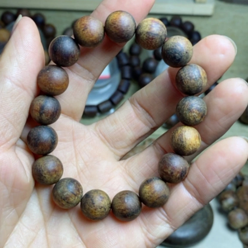 【闪购商品】贡木无事牌定制手串