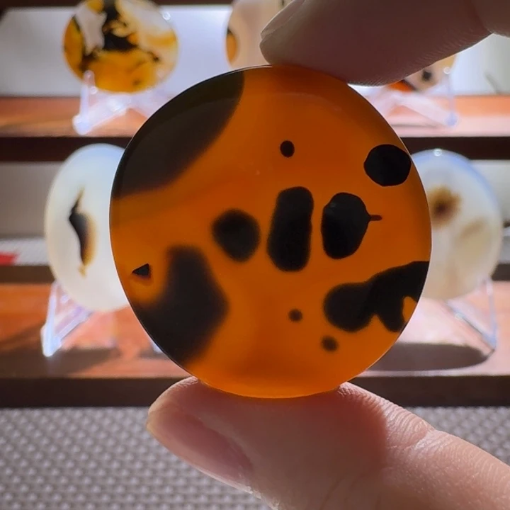 玛瑙/玉髓合金颈饰