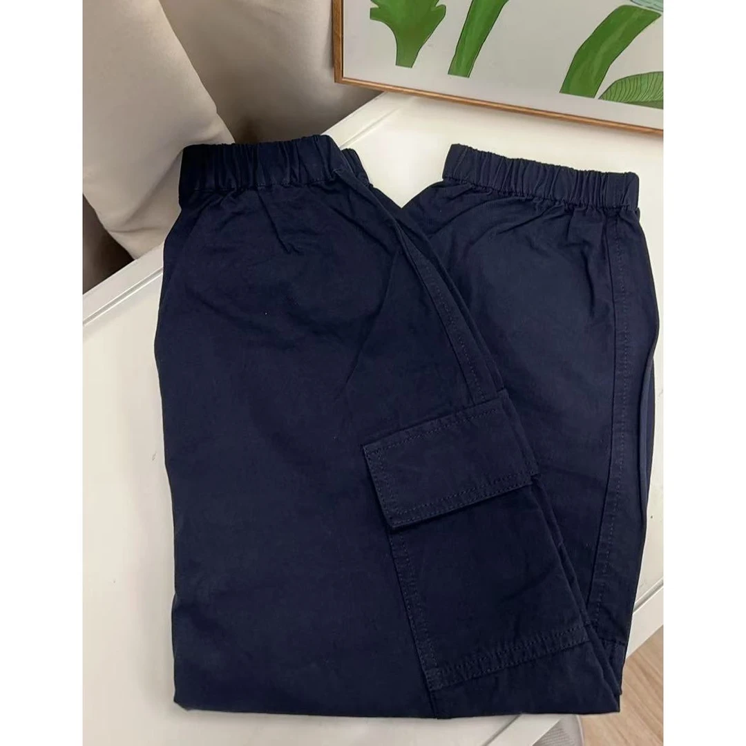 3196/外C6-5/儿童春秋休闲工装长裤/无标/微瑕