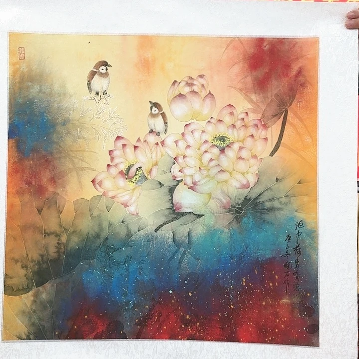 国画书法作品多次参加