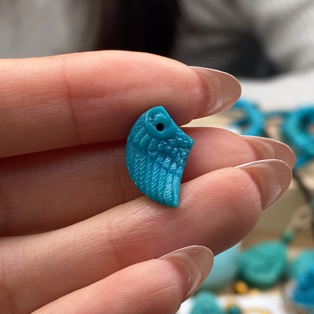 未镶嵌绿松石挂件