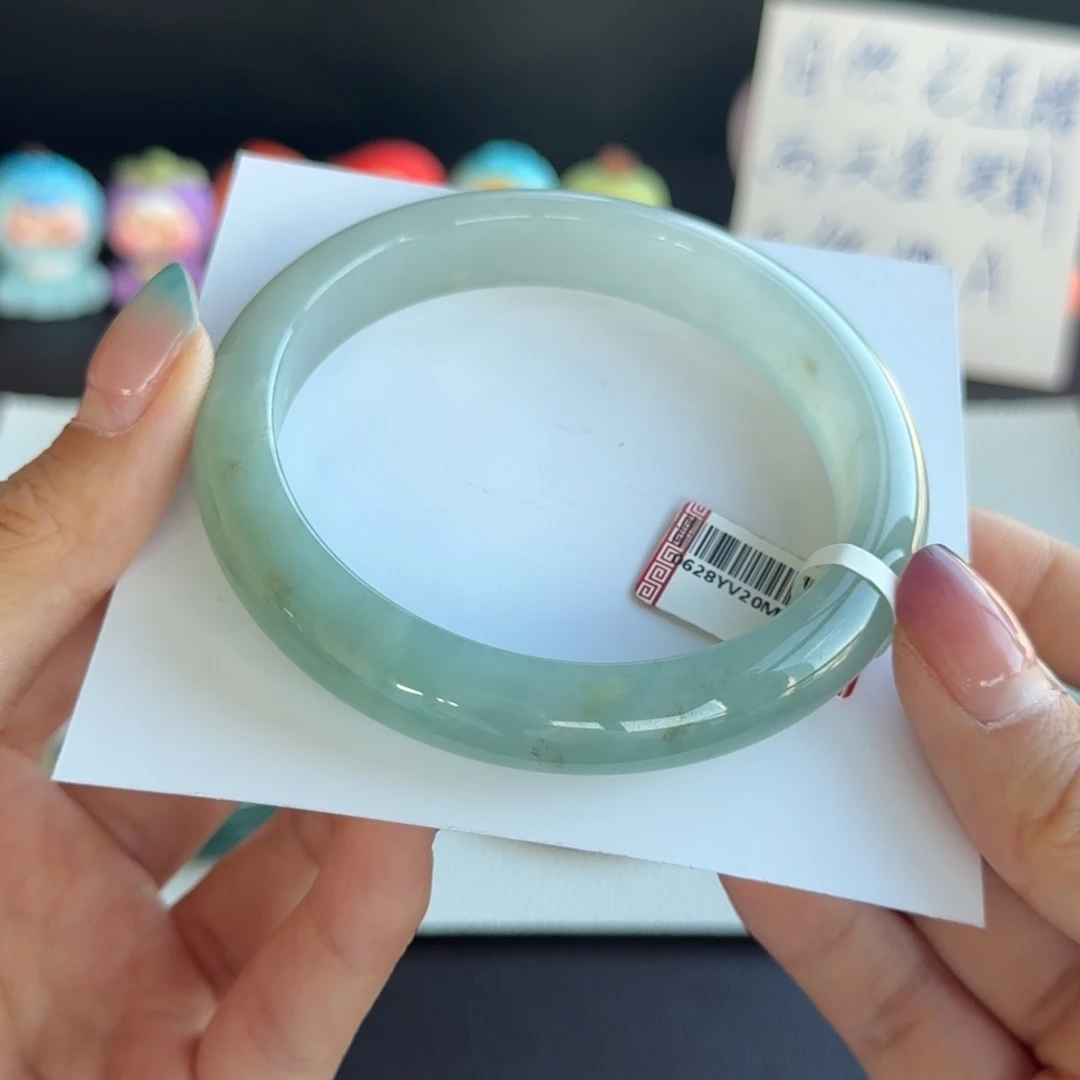 翡翠未镶嵌手镯21号 61.4