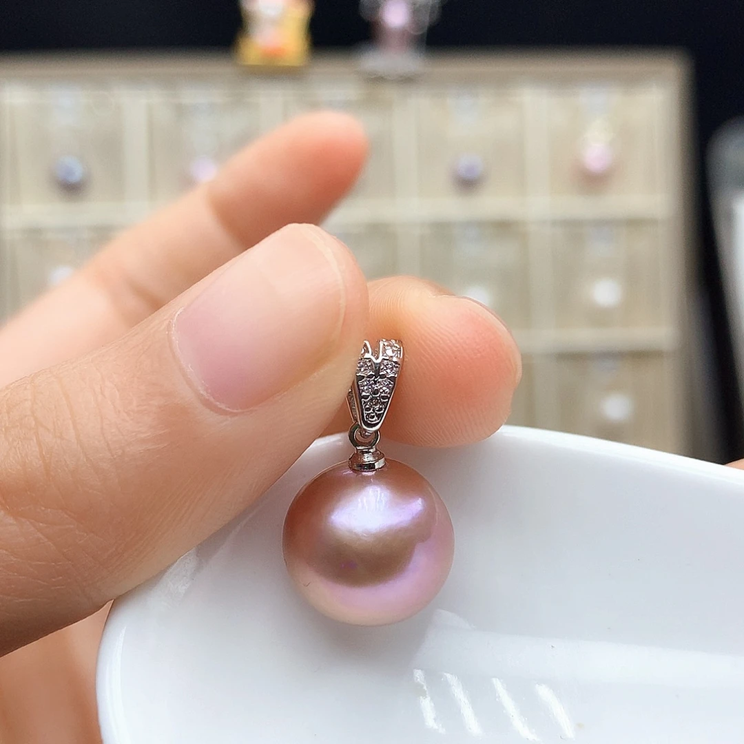 淡水珍珠合金吊坠(赠链)