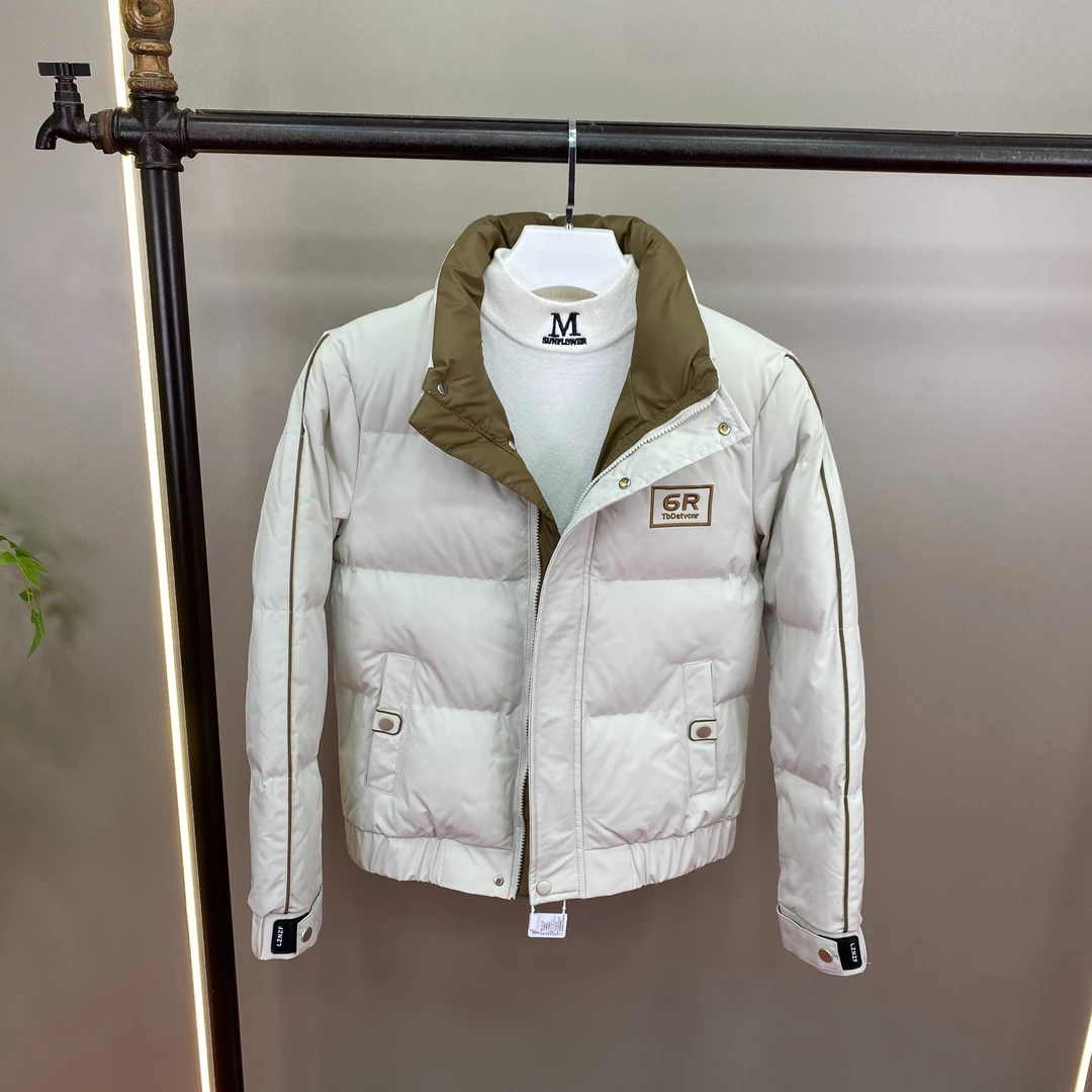 潮流修身百搭男士棉衣韩版男款秋冬短款时尚休闲保暖立领冬季