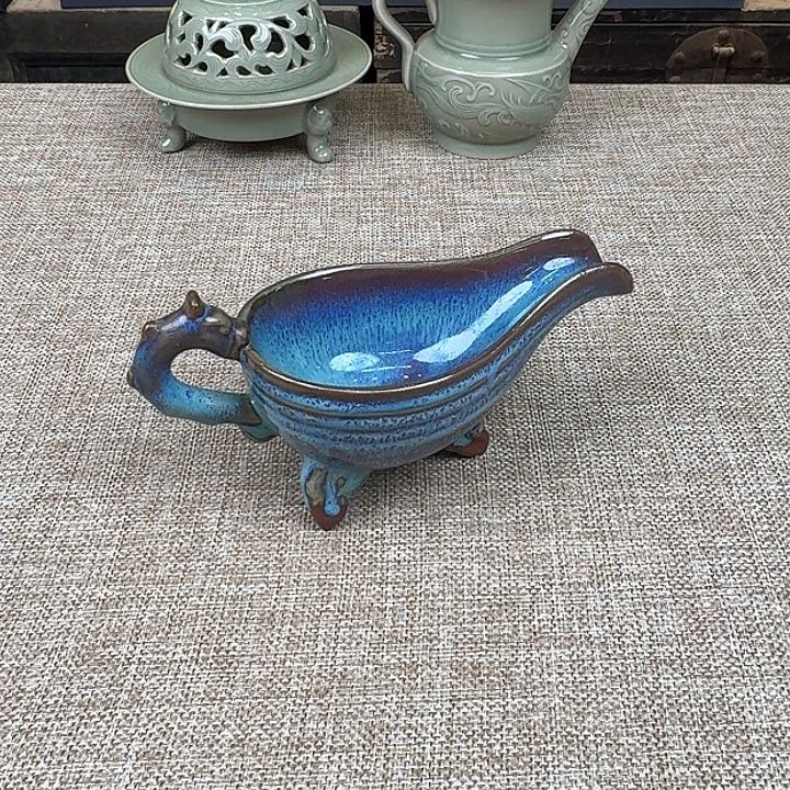 摆件陶瓷旧藏摆件