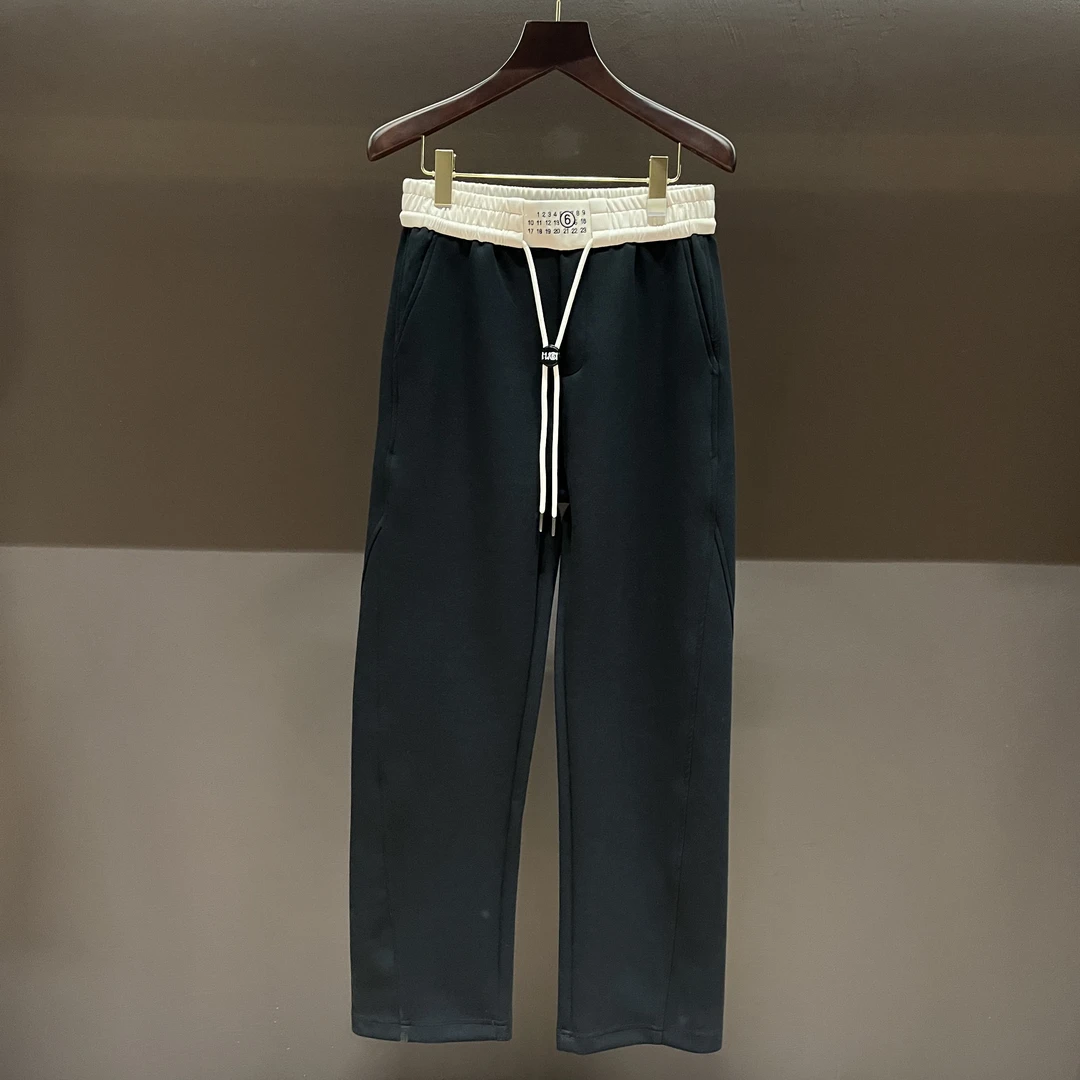 “秋日特调 撞色穿搭” ！男士秋冬新款潮牌休闲弯刀长裤YS-K7191