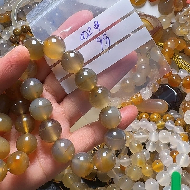 玛瑙/玉髓项链未镶嵌春*民002