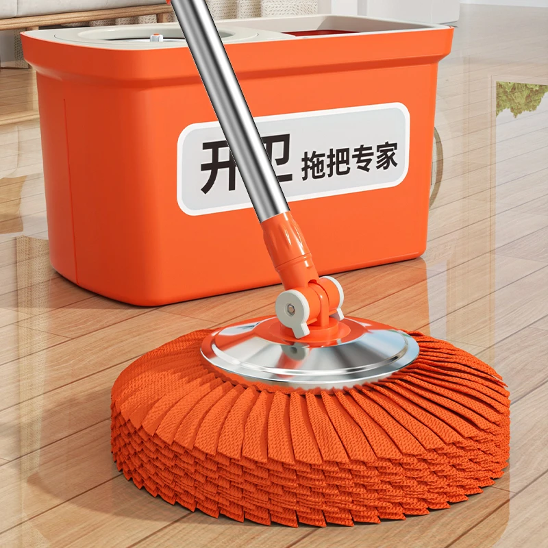 开卫拖把免手洗旋转拖把家用墩布懒人一拖净自动甩干拖地干湿两用