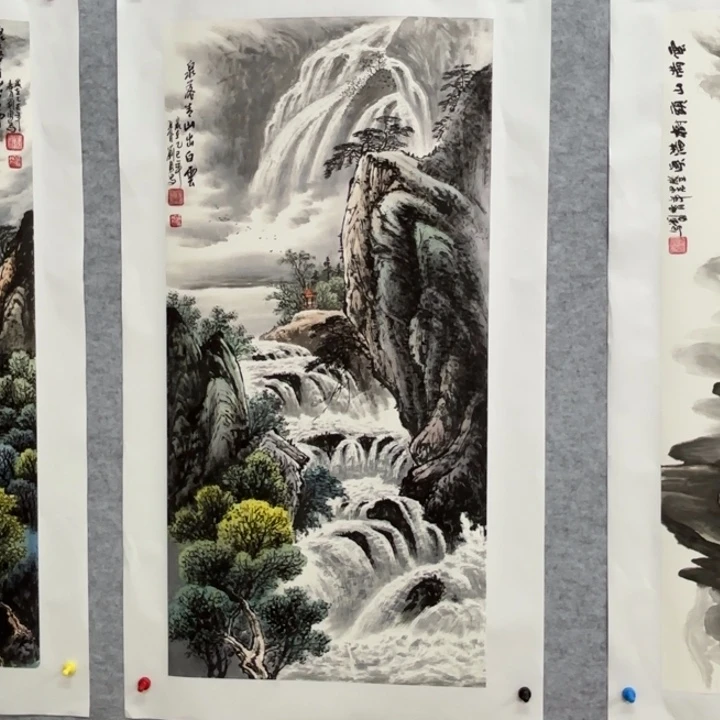 国画花鸟等多种鸟类和鸟类