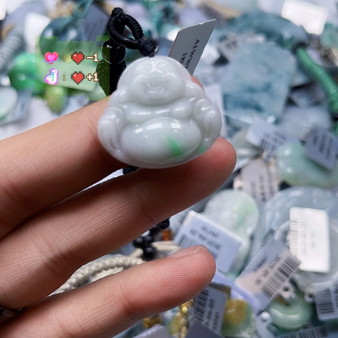 翡翠未镶嵌颈饰缅甸翡翠A货