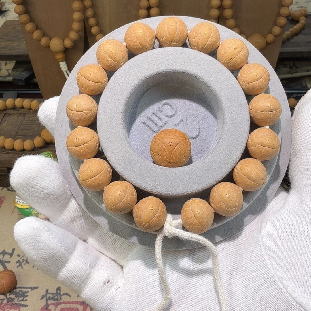 凤眼菩提手串牛津红玉华大萌眼14mm