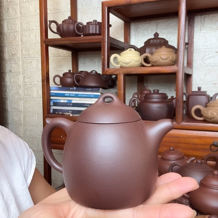 茶壶紫砂秦权260cc半手工
