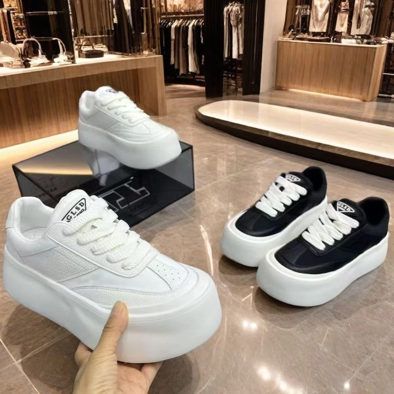 运动鞋增高纯色时尚休闲鞋溶解鞋运动欧若精灵风韩版百搭秋季舒适