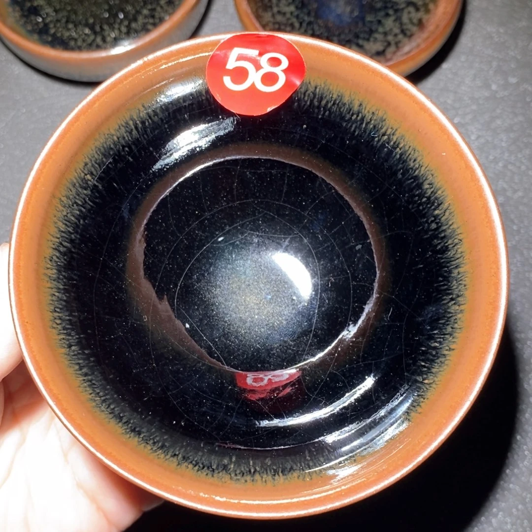 卧***飞茶盏建窑建盏主人杯